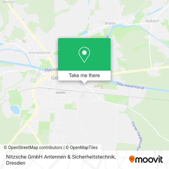 Карта Nitzsche GmbH Antennen & Sicherheitstechnik