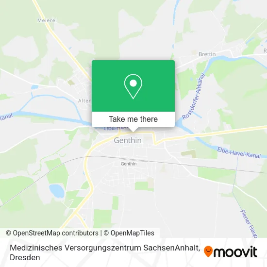 Карта Medizinisches Versorgungszentrum SachsenAnhalt