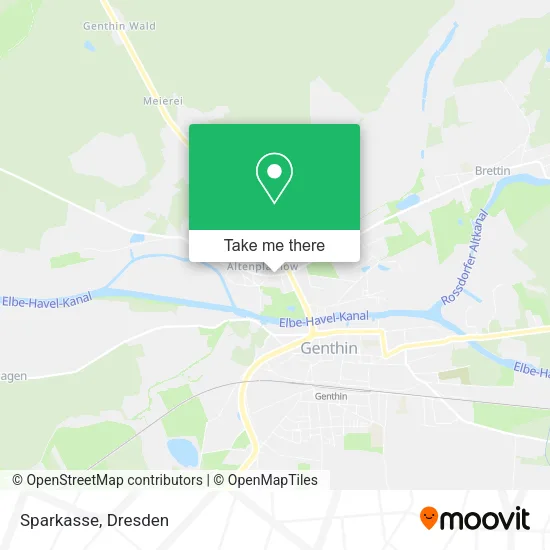 Sparkasse map