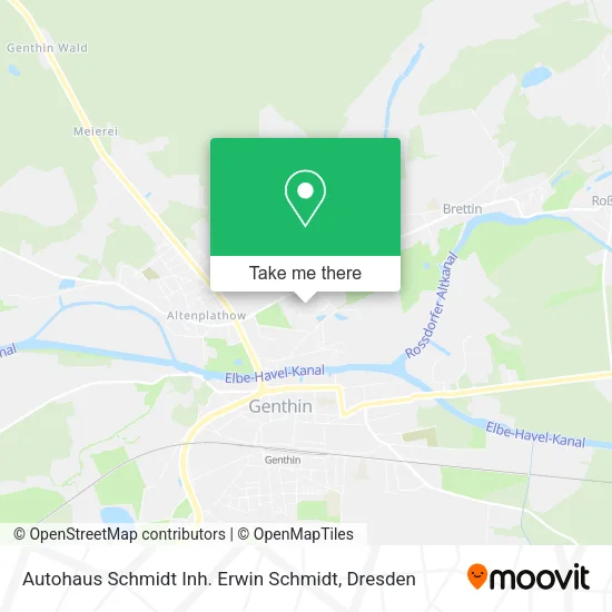 Карта Autohaus Schmidt Inh. Erwin Schmidt