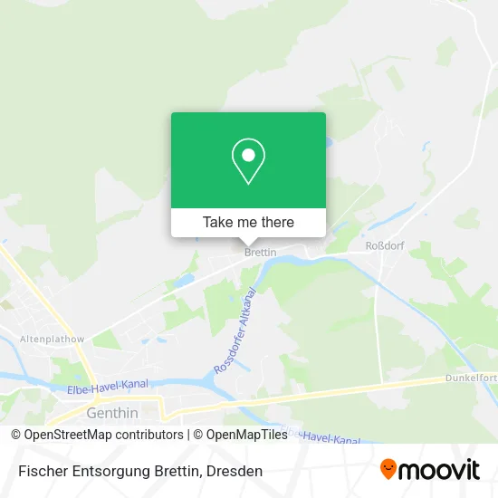 Карта Fischer Entsorgung Brettin