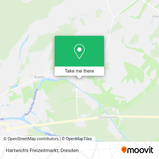 Карта Hartwich's Freizeitmarkt