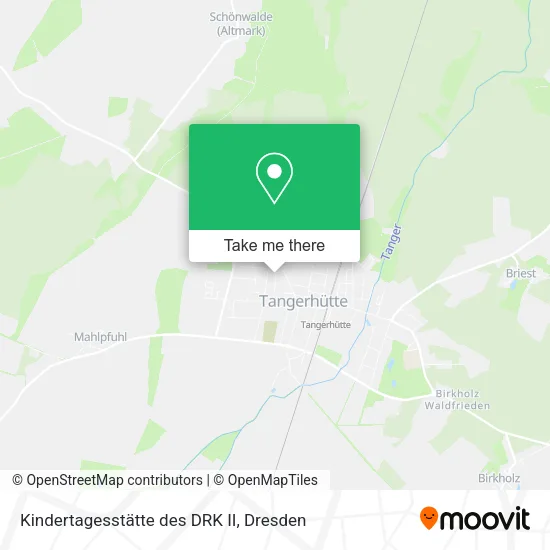 Карта Kindertagesstätte des DRK II