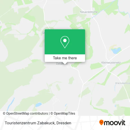 Карта Touristenzentrum Zabakuck