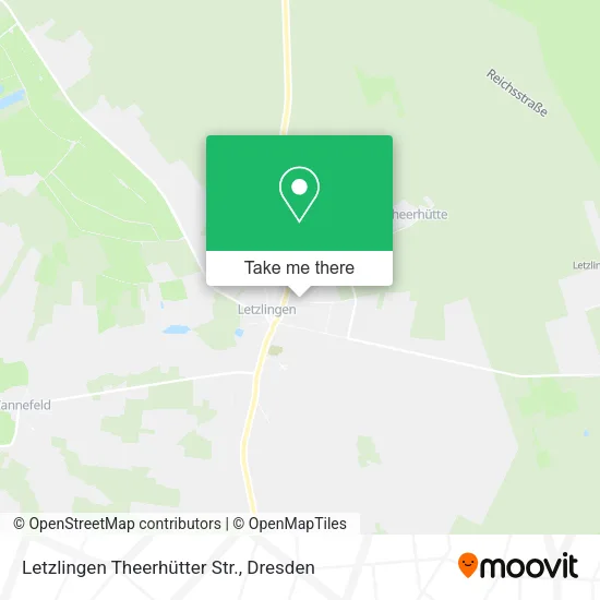 Карта Letzlingen Theerhütter Str.