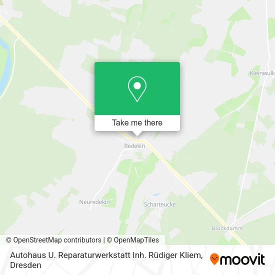 Карта Autohaus U. Reparaturwerkstatt Inh. Rüdiger Kliem