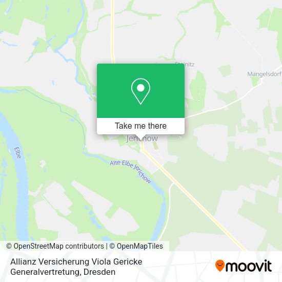 Карта Allianz Versicherung Viola Gericke Generalvertretung