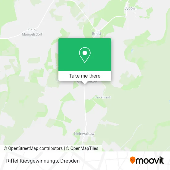 Карта Riffel Kiesgewinnungs