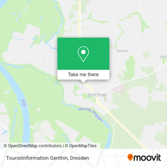 Карта Touristinformation Genthin