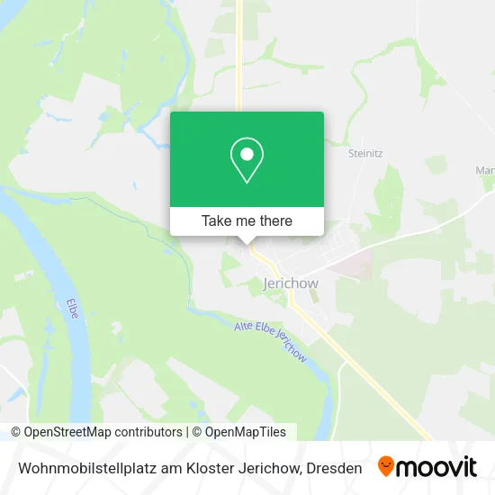 Карта Wohnmobilstellplatz am Kloster Jerichow