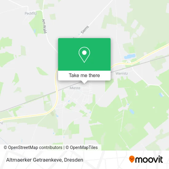 Карта Altmaerker Getraenkeve