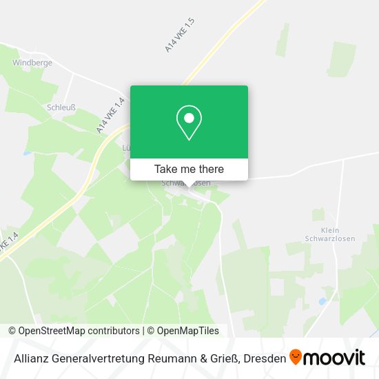 Карта Allianz Generalvertretung Reumann & Grieß