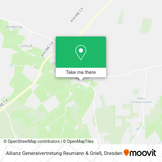 Карта Allianz Generalvertretung Reumann & Grieß