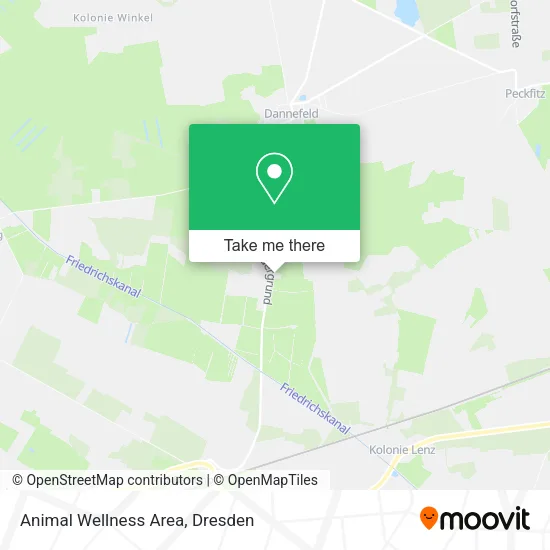 Карта Animal Wellness Area