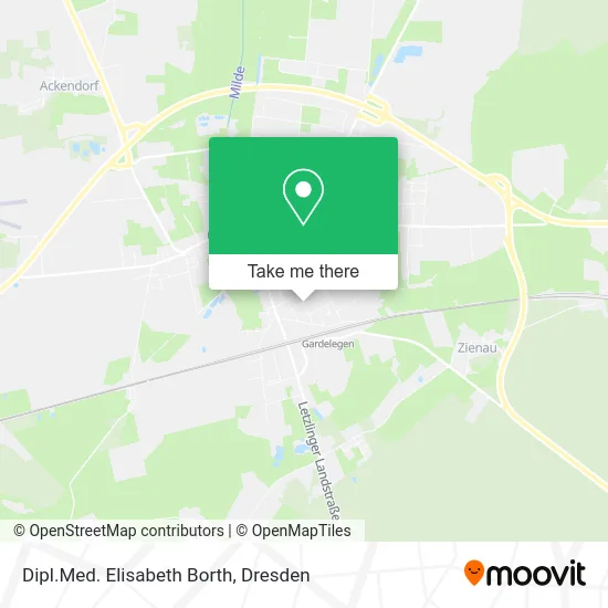 Карта Dipl.Med. Elisabeth Borth