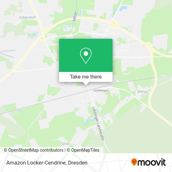 Карта Amazon Locker-Cendrine