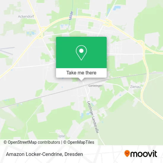 Карта Amazon Locker-Cendrine