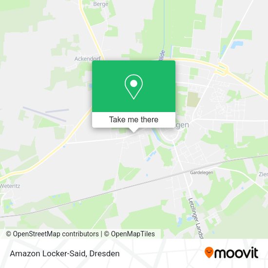 Карта Amazon Locker-Said