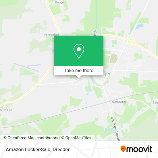 Карта Amazon Locker-Said