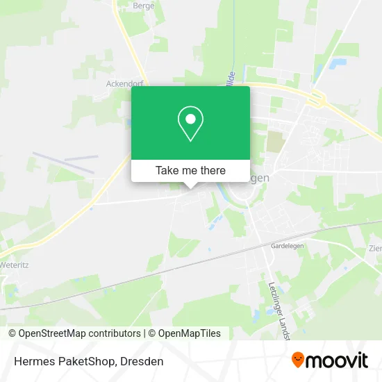 Карта Hermes PaketShop