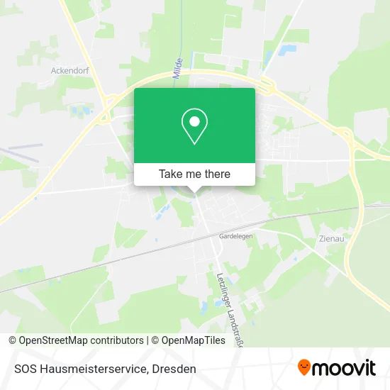 Карта SOS Hausmeisterservice