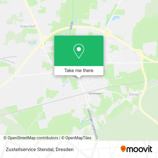 Карта Zustellservice Stendal