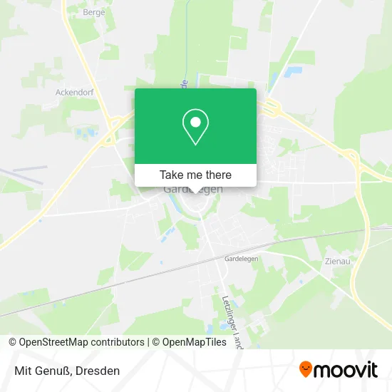 Карта Mit Genuß