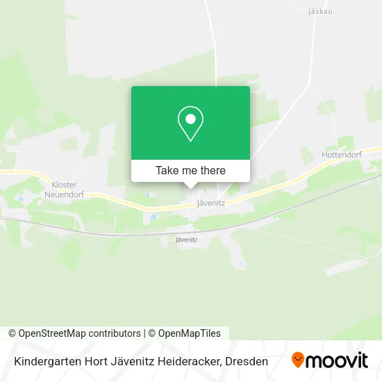 Карта Kindergarten Hort Jävenitz Heideracker