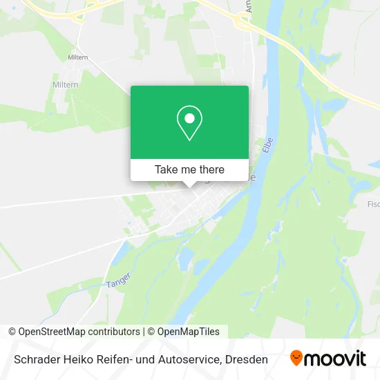 Карта Schrader Heiko Reifen- und Autoservice