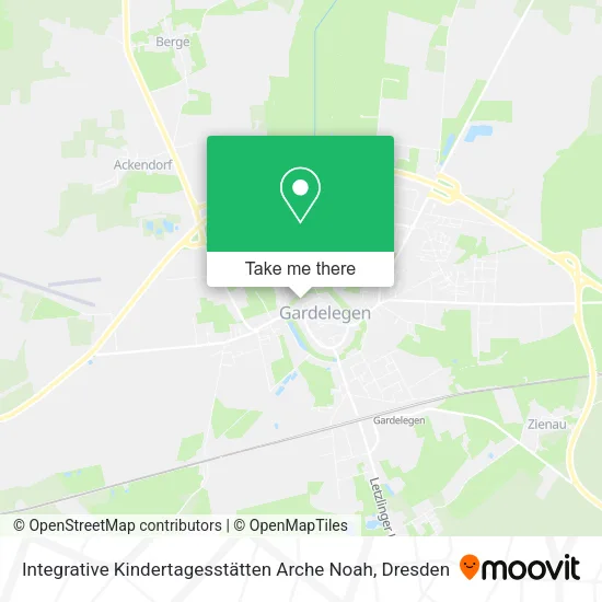 Карта Integrative Kindertagesstätten Arche Noah