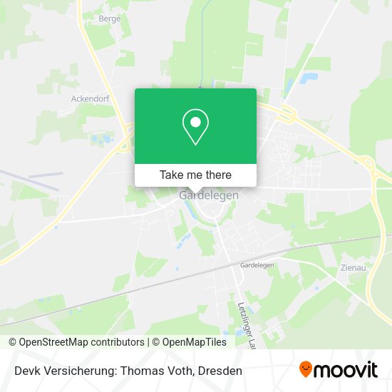 Карта Devk Versicherung: Thomas Voth