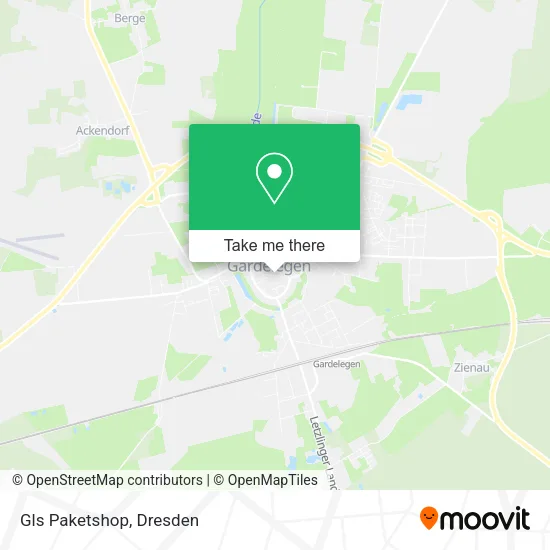 Карта Gls Paketshop