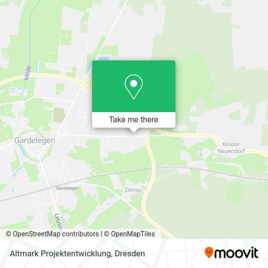 Карта Altmark Projektentwicklung