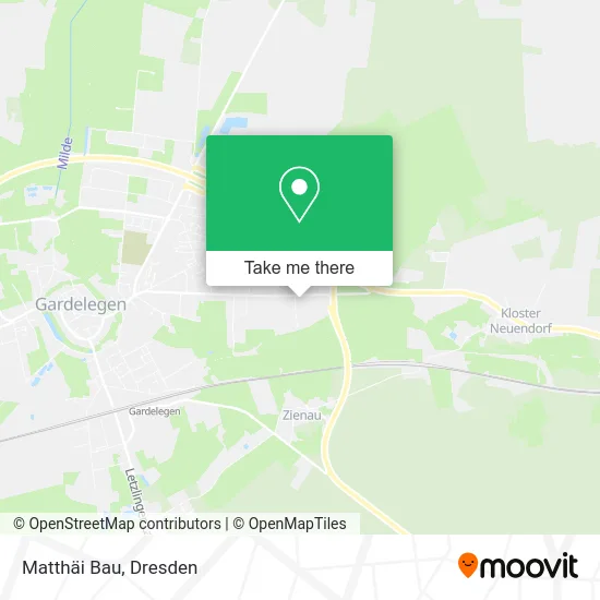 Карта Matthäi Bau