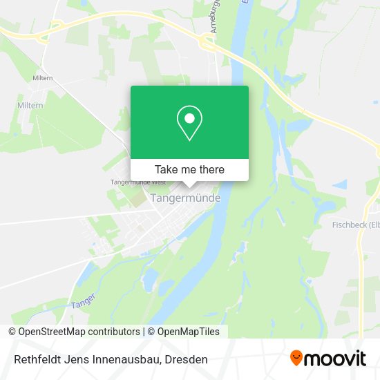 Карта Rethfeldt Jens Innenausbau