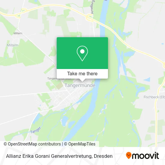Карта Allianz Erika Gorani Generalvertretung