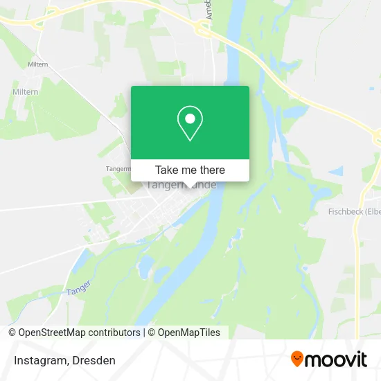 Карта Instagram