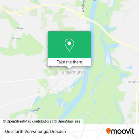 Карта Querfurth Verwaltungs