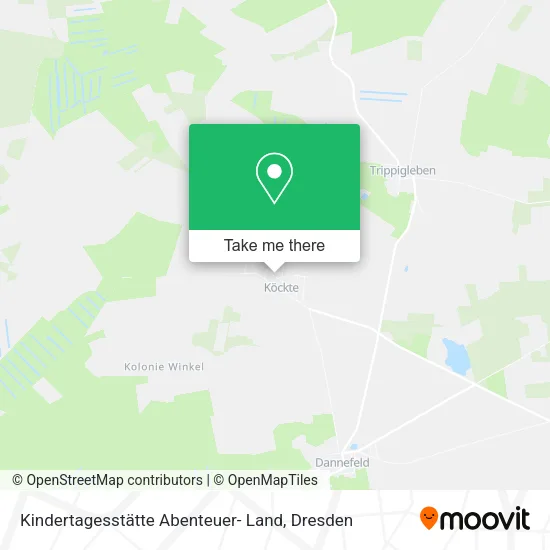 Карта Kindertagesstätte Abenteuer- Land