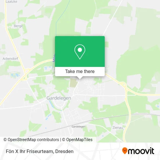 Карта Fön X Ihr Friseurteam