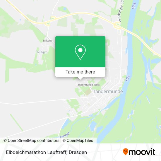 Карта Elbdeichmarathon Lauftreff