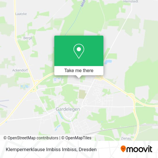 Карта Klempernerklause Imbiss Imbiss