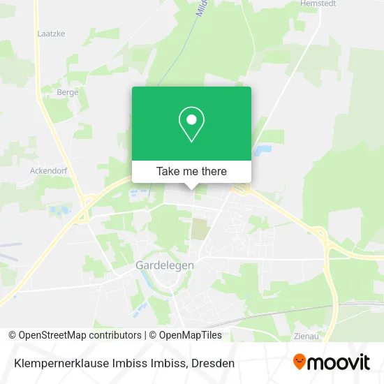 Карта Klempernerklause Imbiss Imbiss