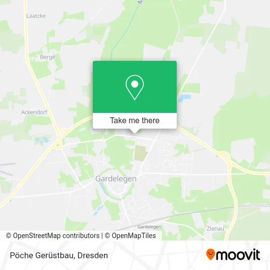 Карта Pöche Gerüstbau