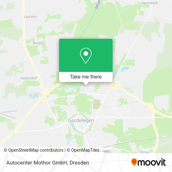 Карта Autocenter Mothor GmbH