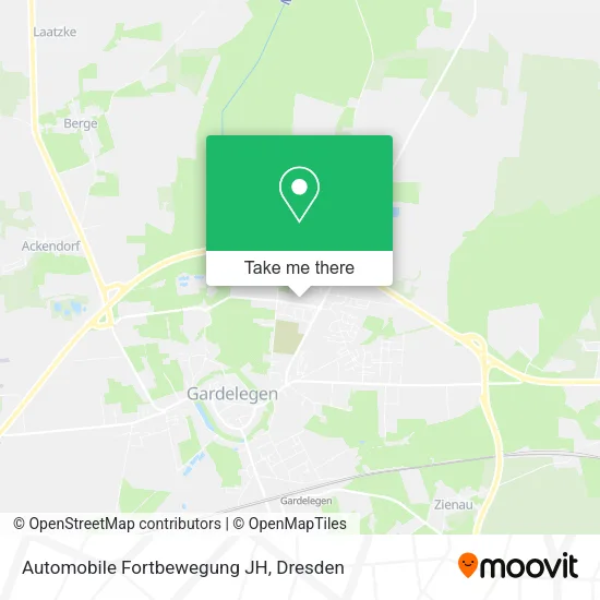 Карта Automobile Fortbewegung JH