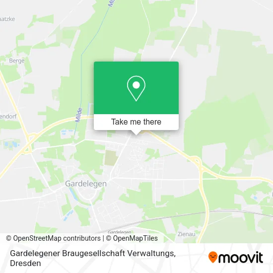 Карта Gardelegener Braugesellschaft Verwaltungs