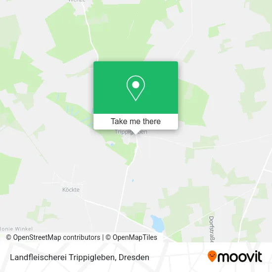 Карта Landfleischerei Trippigleben