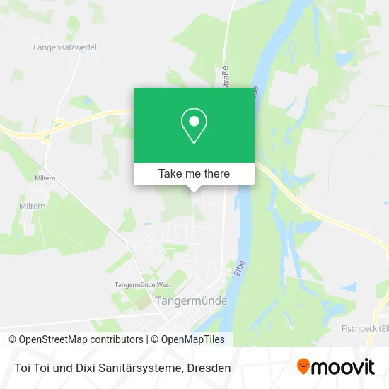 Карта Toi Toi und Dixi Sanitärsysteme