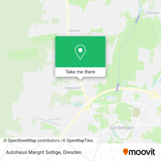 Карта Autohaus Margrit Sethge